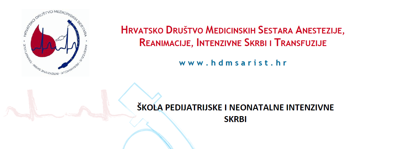 Škola pedijatrijske i neonatalne intenzivne u Zagrebu.