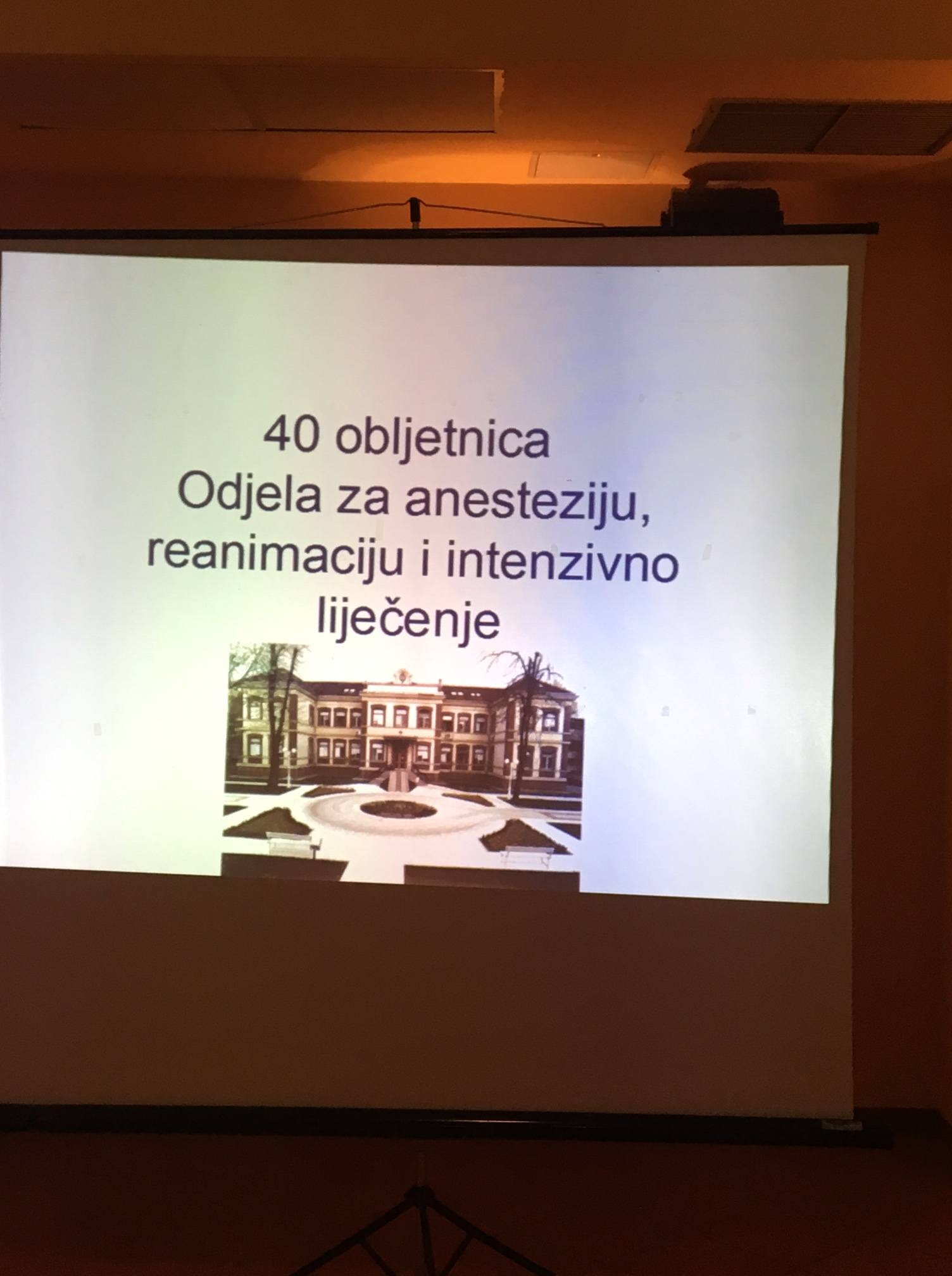 40. GODINA ODJELA ZA ANESTEZIJU I INTENZIVNO LIJEČENJE U SLAVONSKOM BRODU