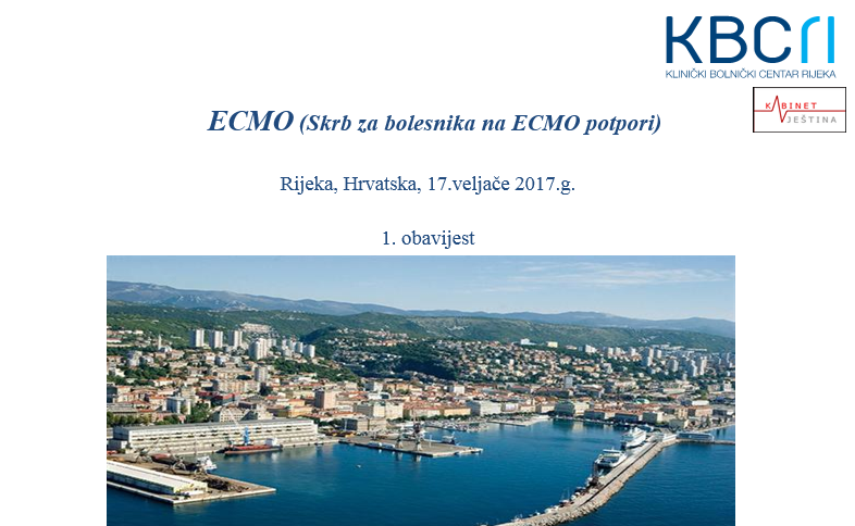 ECMO tečaj KBC Rijeka