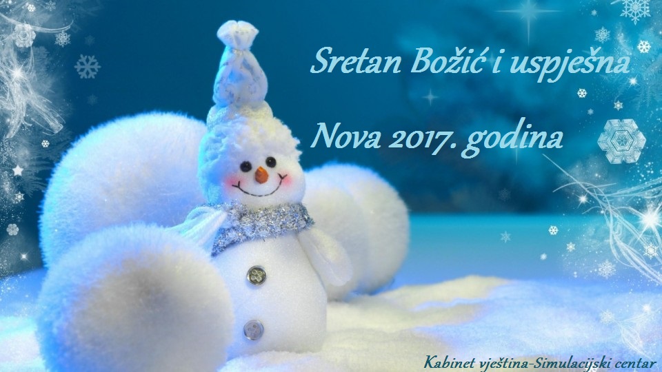 Sretan Božić i uspješna Nova 2017. godina