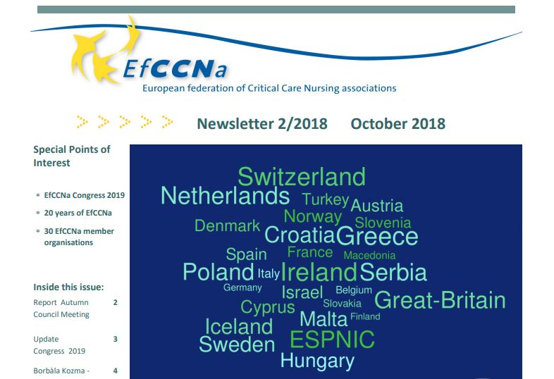 EfCCNa newsletter Oct 2018